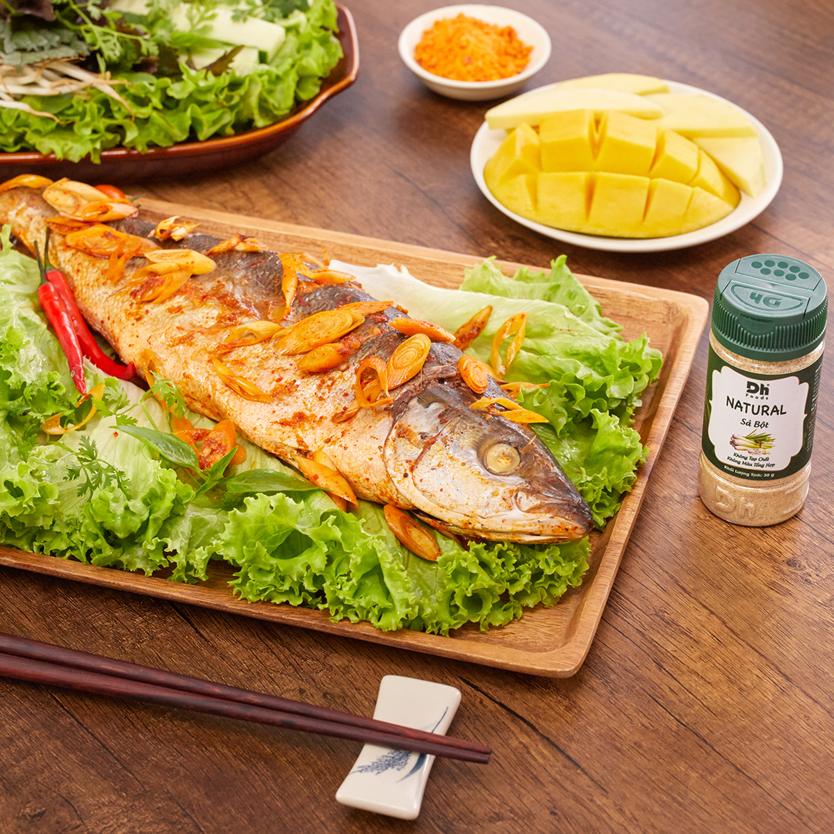 Combo 4 hũ Natural Sả Bột Dh Foods