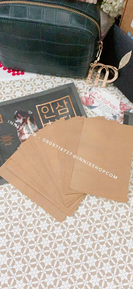 CAO DÁN HỒNG SÂM HÀN QUỐC [ BỊCH 25 MIẾNG]