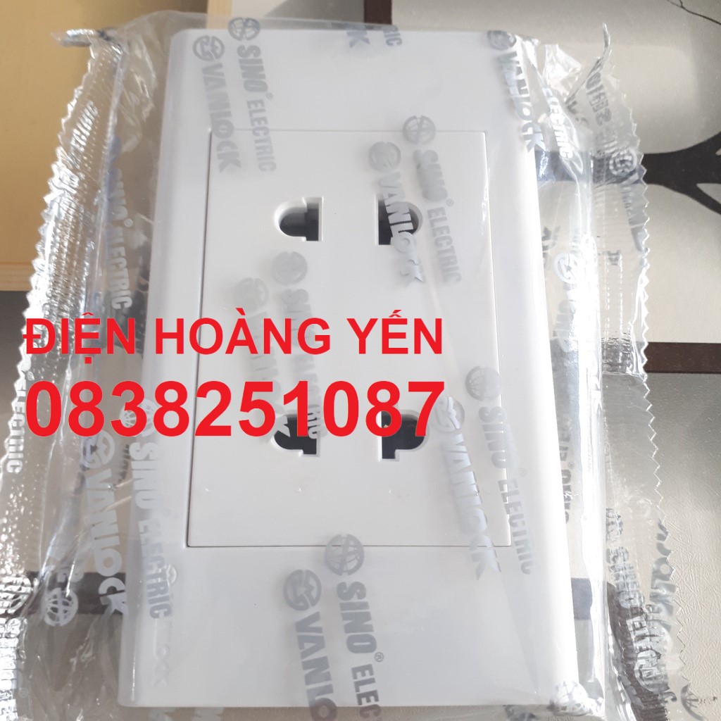 [HCM]BỘ - 5 ổ cắm - ĐÔI 2 CHẤU 16A - S18U2 - SINO