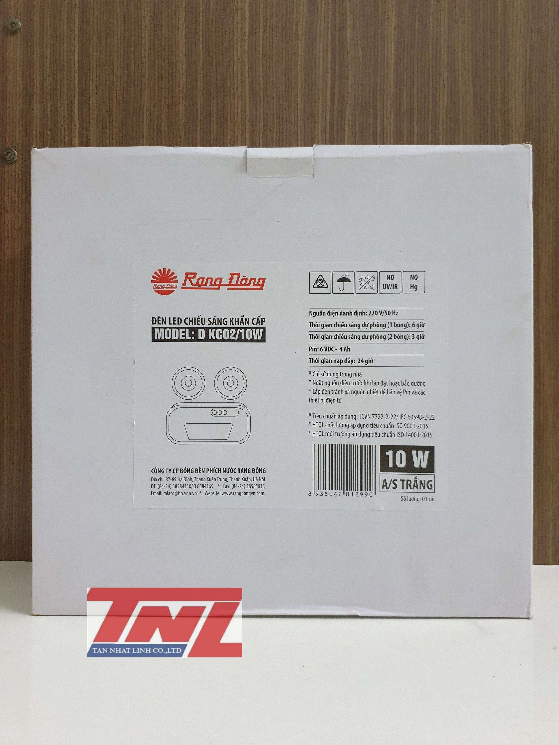 Đèn chiếu sáng khẩn cấp Rạng Đông DKC02/10W
