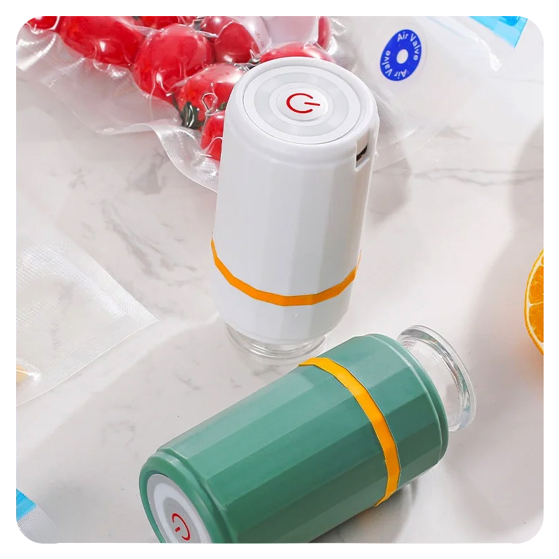 Compact vacuum sealer, portable ultra-mini vacuum compressor, fresh food protection vacuum tool