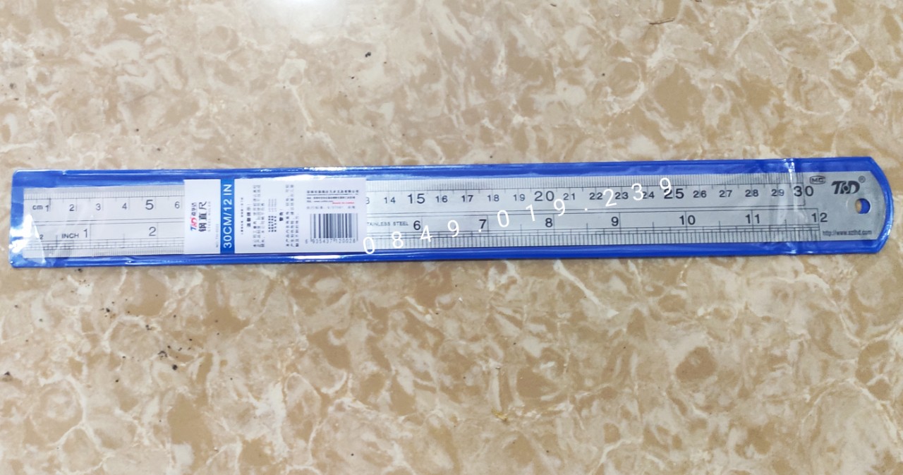 [HCM]Thước Thép Không Gỉ 20cm 30cm