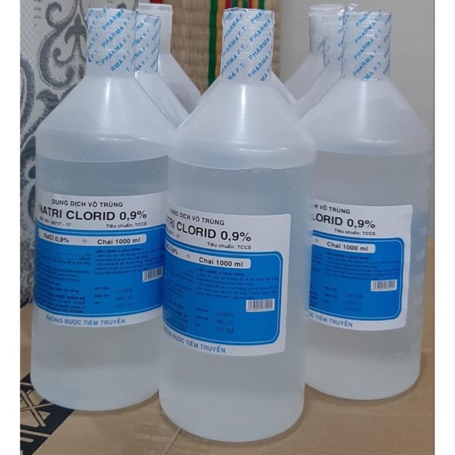Nước muối sát khuẩn vô trùng của công ty 3/2.