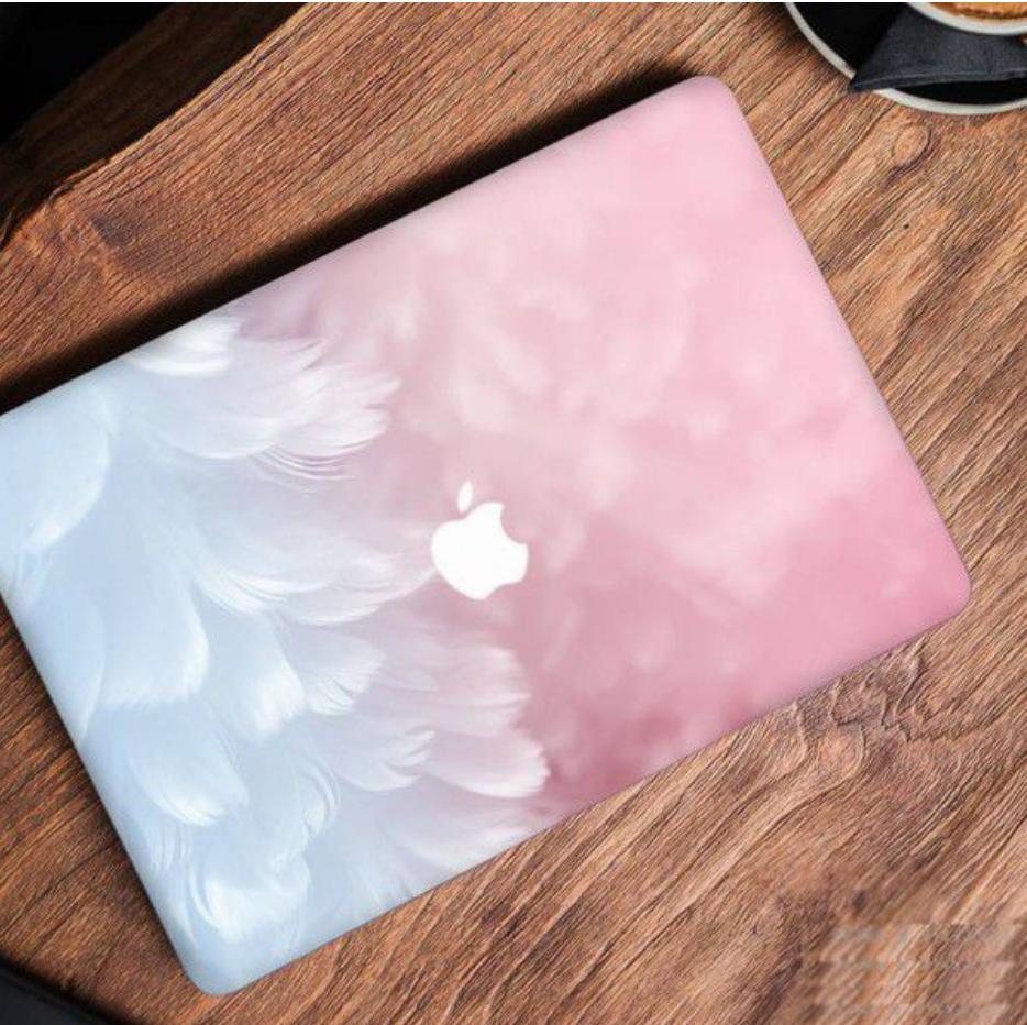 Case ,Ốp Macbook In Hình Lông Vũ ( Tặng Nút Chống Bụi )