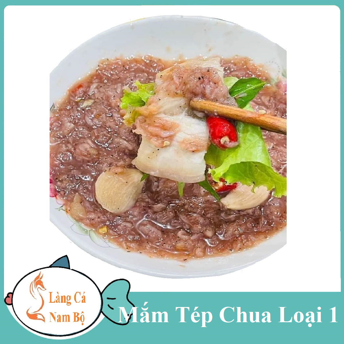Mắm tép chua loại đặc biệt - làng cá nam bộ