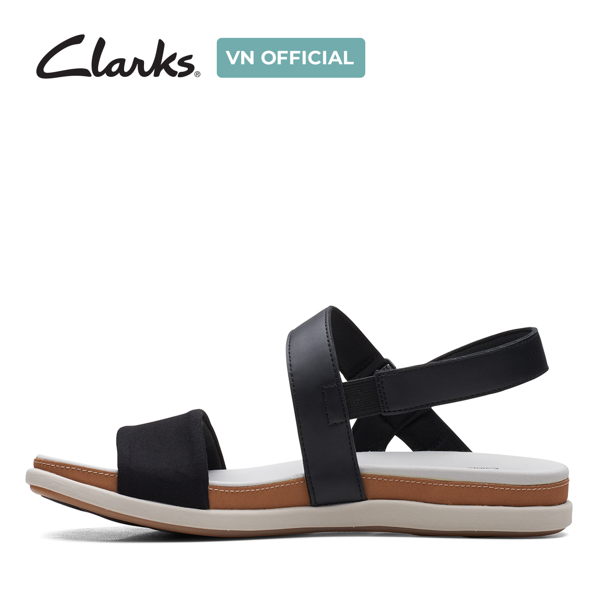 Giày Sandal Vải Nữ Clarks - Eliza Mae