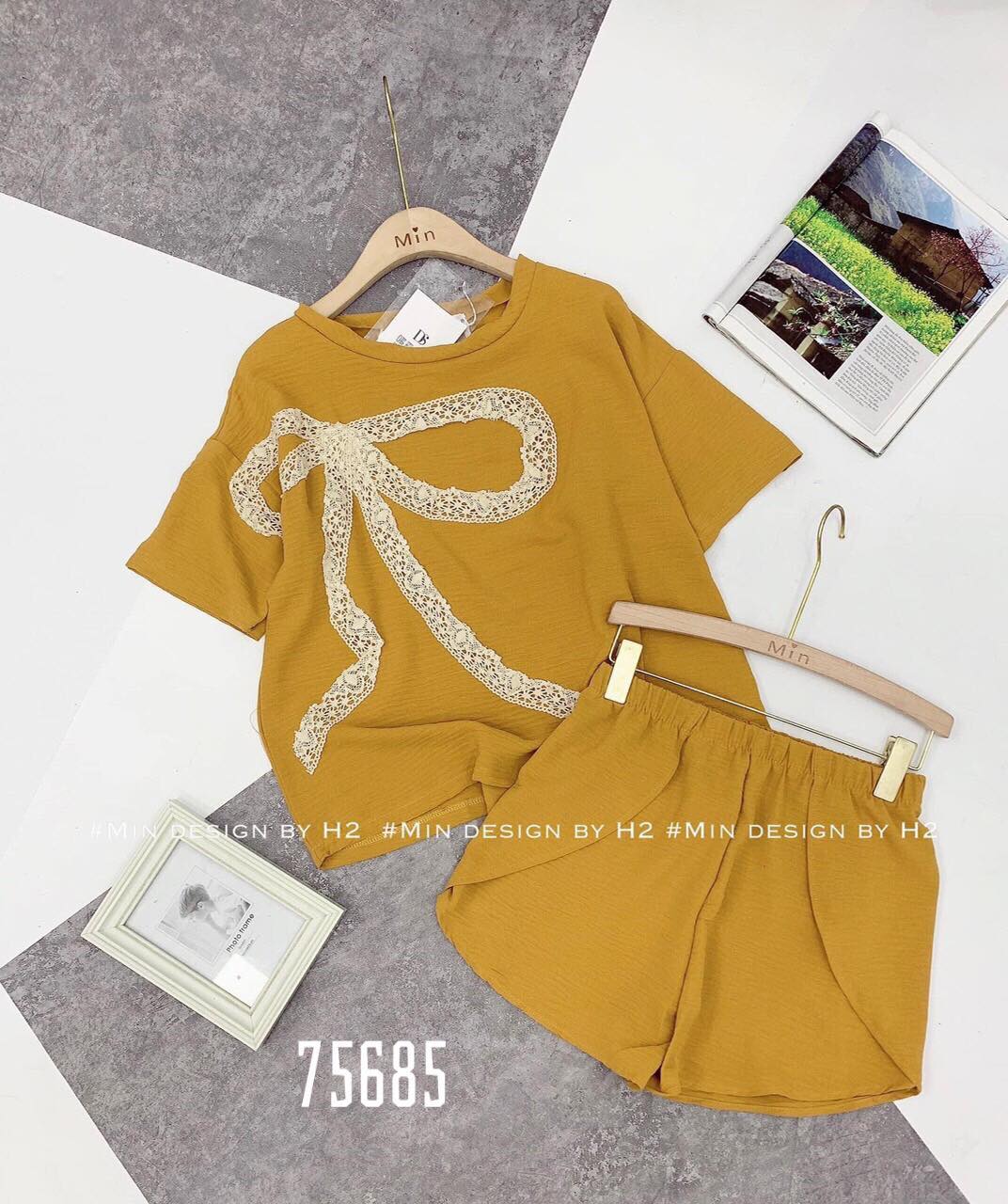[HCM]SET ĐÙI PHỐI NƠ THỜI TRANG SIÊU XINH