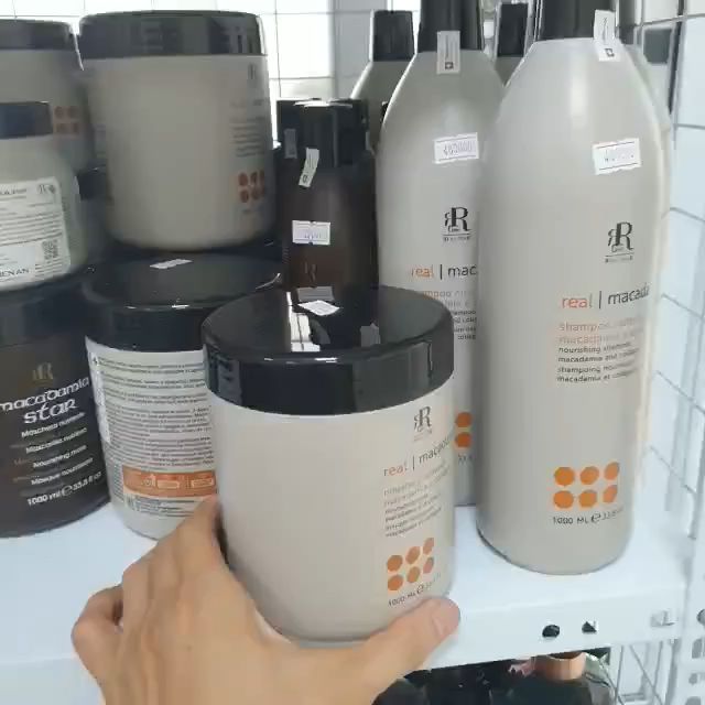 Bộ gội Ủ hấp tóc hấp phục hồi tóc kem hấp hấp tóc MACADAMIA STAR hũ  350ml  + hấp 500ml