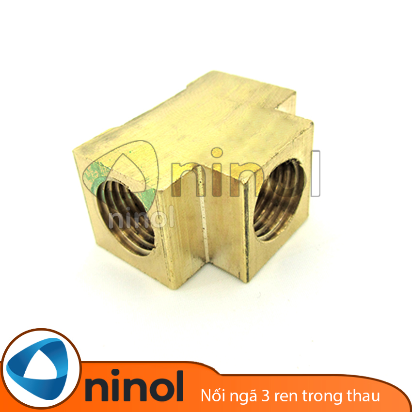 Nối thau chữ T ren trong