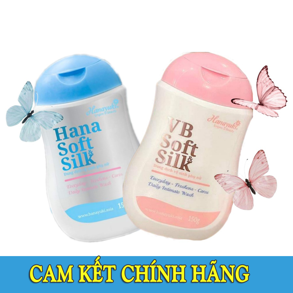 Dung dịch vệ sinh vb soft silk & hana soft silk