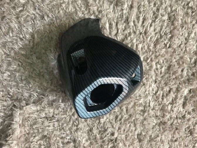 ỐP CHỤP ĐUÔI PÔ CARBON XE SH 2017 - 2019