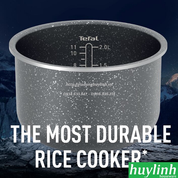 [HCM]Nồi cơm điện Tefal RK364A68 - 2 lít - 700W