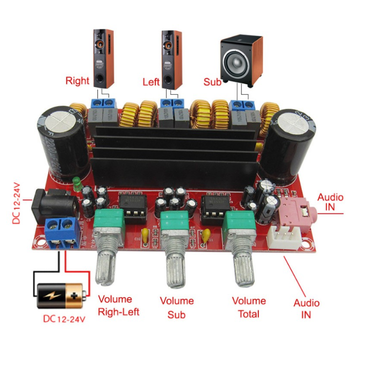 Mạch khuếch đại âm thanh 200W