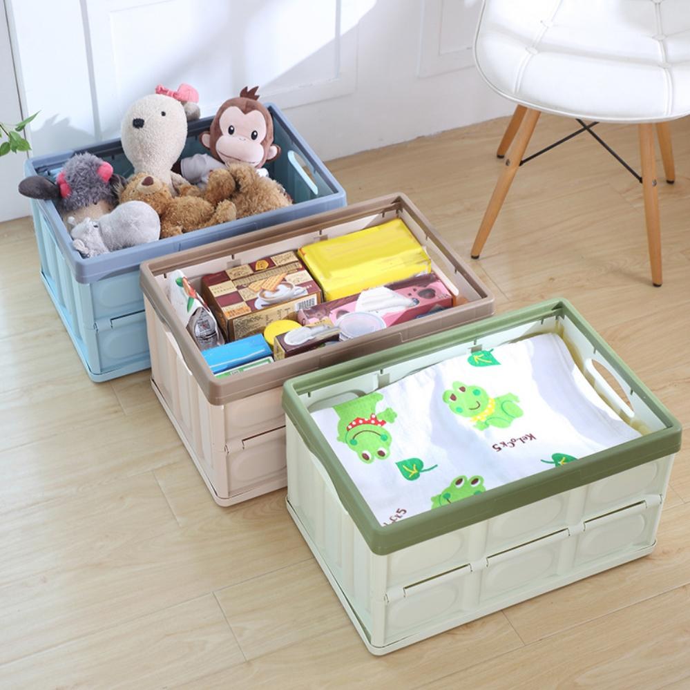 Thùng đựng đồ đa năng gấp gọn (màu ngẫu nhiên) - Sevenmart