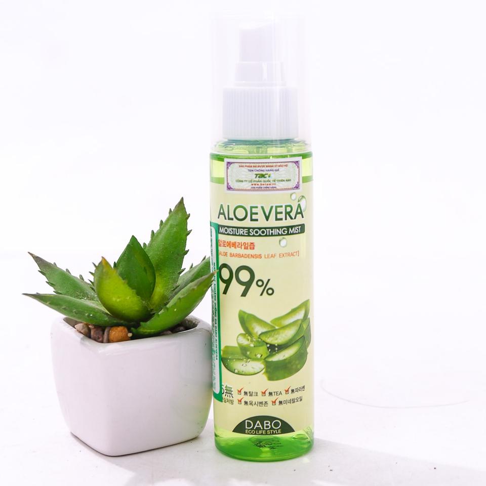 Xịt khoáng cho da khô, mụn Lô hội (150ml)