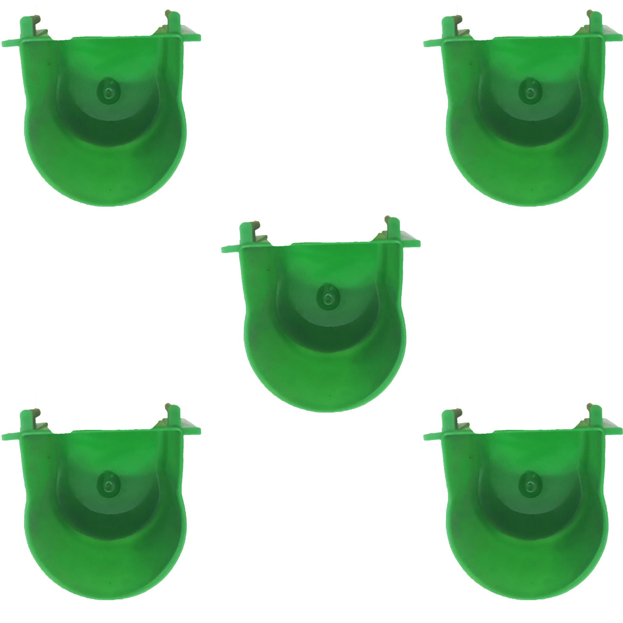 Combo 5 Máng Nhựa Đựng Thức Ăn Nước Uống Cho Gà Chim Chó Mèo - Phụ Kiện Thú Nuôi