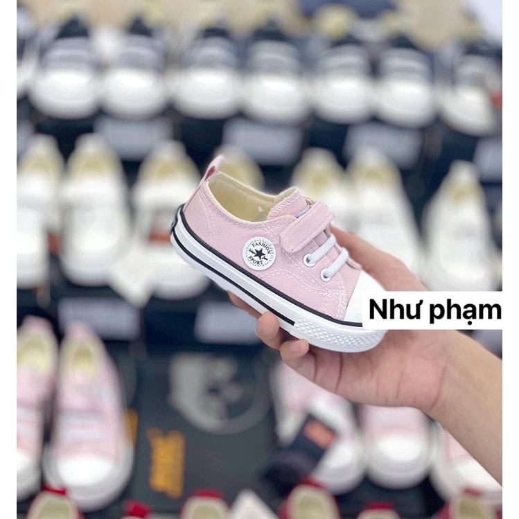 Giày converse quai dán cho bé trai và bé gái(CT)