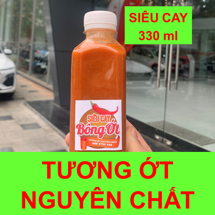 Tương ớt cay nguyên chất 330ml