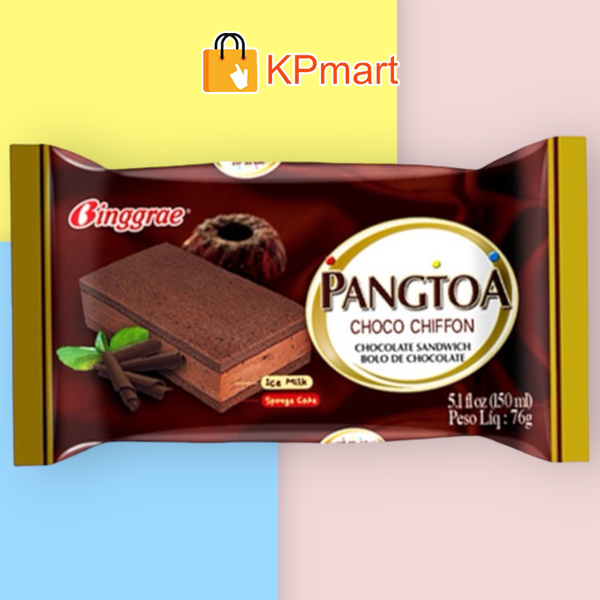 Kem bánh socola Hàn Quốc Binggrae Pangtoa Choco Chiffon 150ML