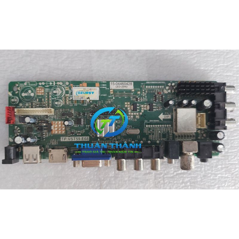 Bo mạch tivi asanzo 25s 25t