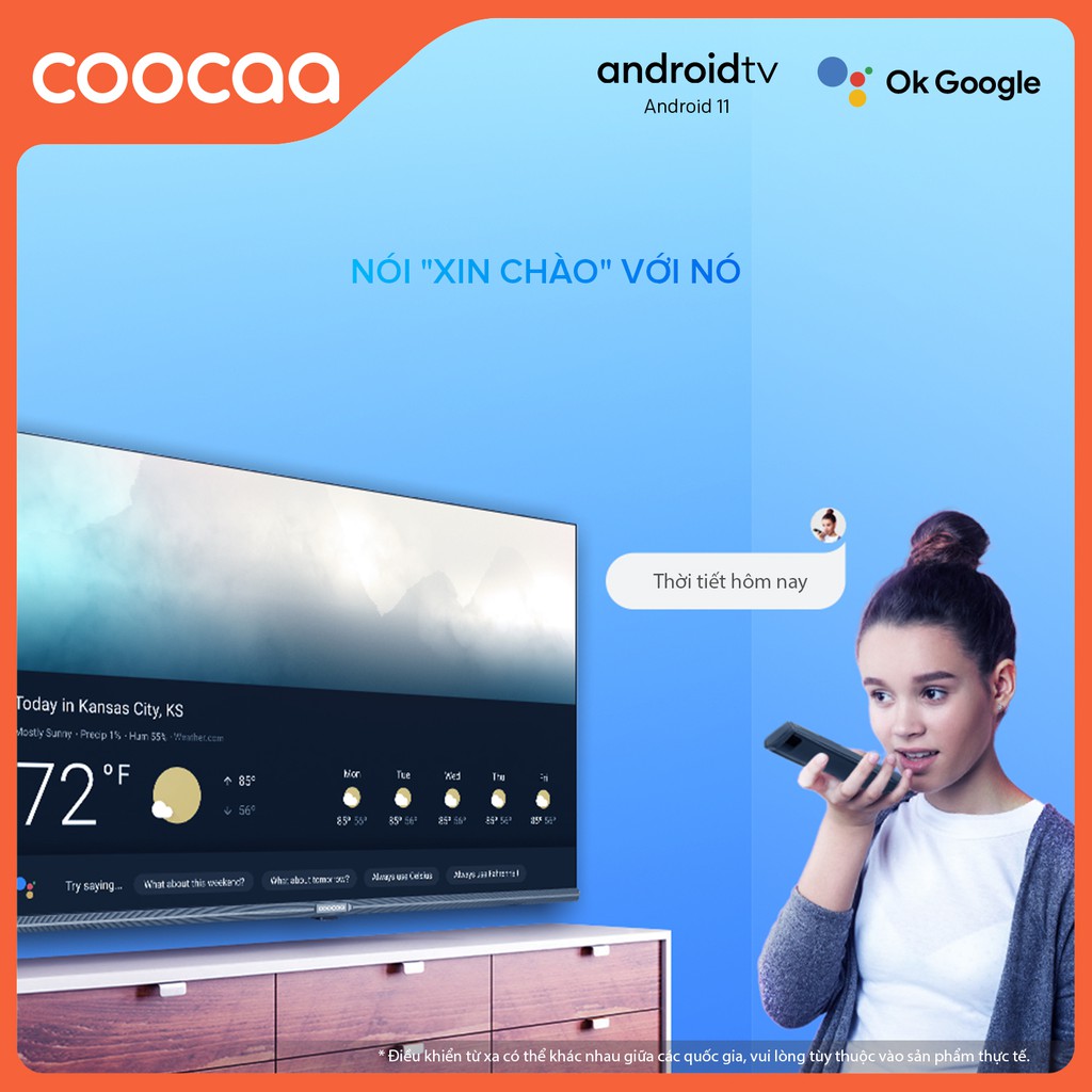 ✅Smart TV Full HD Coocaa 40 Inch Wifi - 40S7G - Android 11 - Viền mỏng - Miễn phí lắp đặt