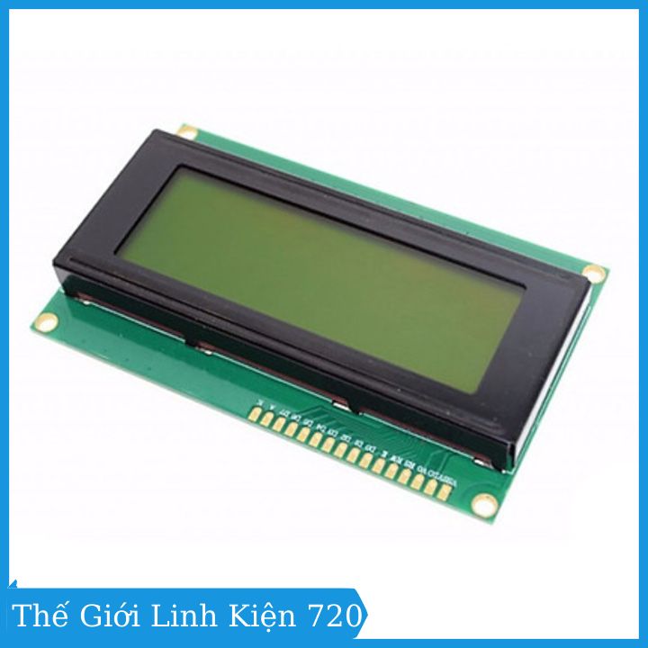 Màn hình lcd 2004 + module i2c xanh lá