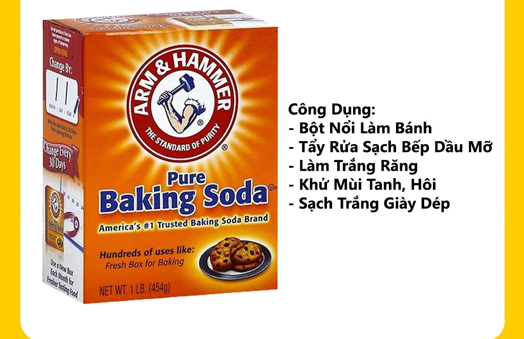 Baking soda bột đa năng