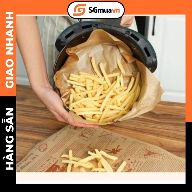 Combo 5 Cuộn Giấy nến nướng bánh bọc thực phẩm size 10m