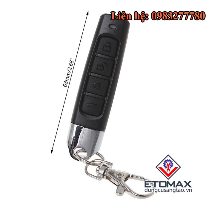 Điều khiển cửa cuốn học lệnh mini
