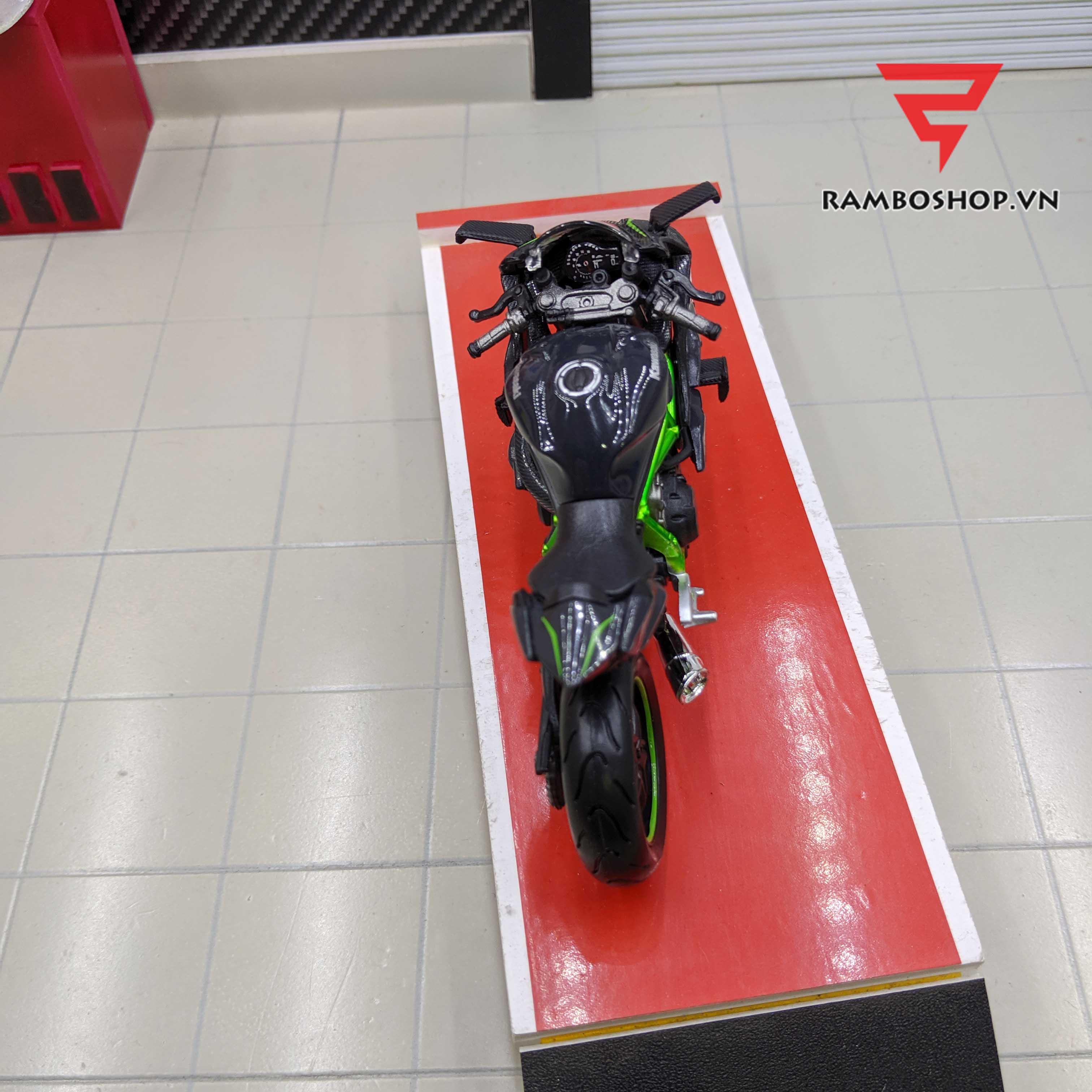 Mô hình xe H2R Kawasaki tỷ lệ 1:18
