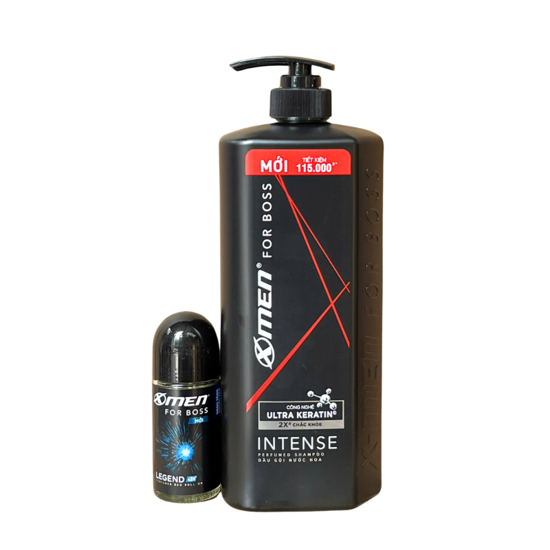 Dầu Gội Xmen For Boss Intense 850g