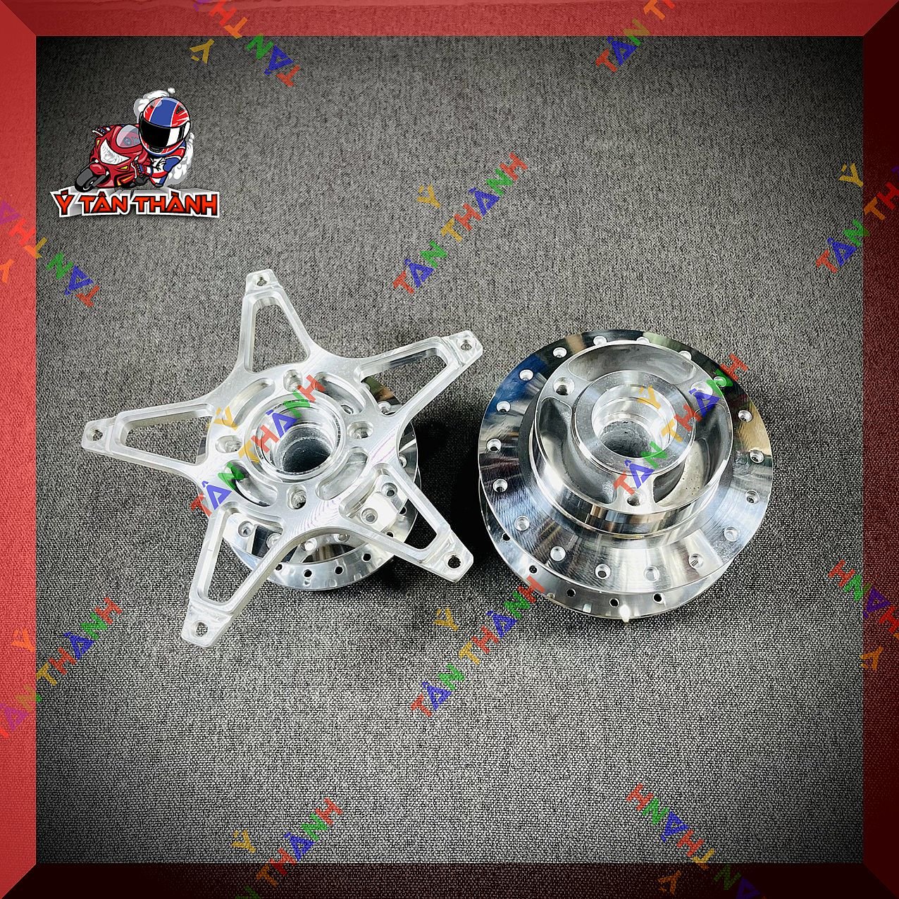 Cặp Đùm Satria,Raider Fi mạ Crom MS18
