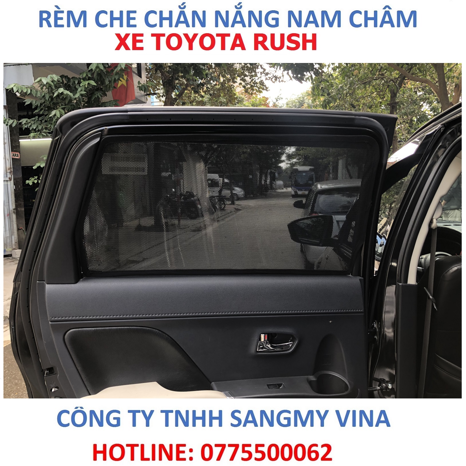 RÈM CHE CHẮN NẮNG NAM  CHÂM XE TOYOTA RUSH
