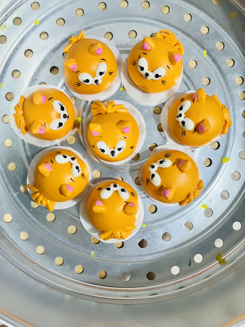 Bánh bao tạo hình các loại - 80gam