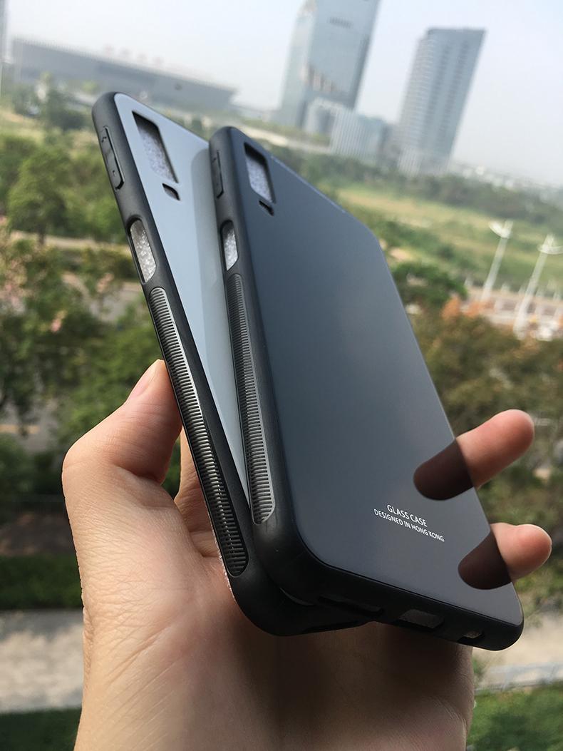 Samsung Galaxy A7 2018 Ốp lưng kính cường lực