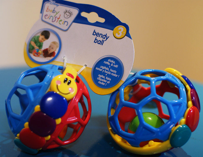 Bóng Xúc Xắc Hình Mặt Cười Cho Bé Baby Einstein B01