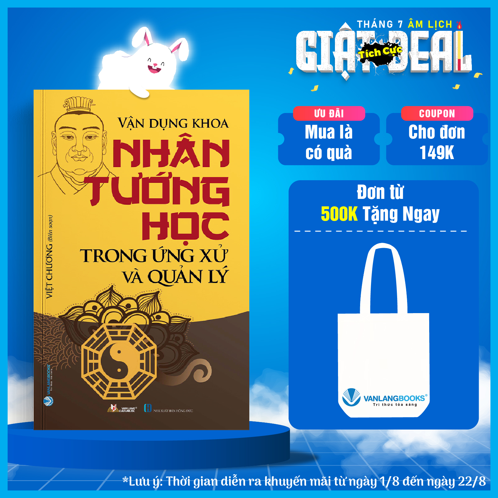 Sách - Vận Dụng Khoa Nhân Tướng Học Trong ứng Xử Và Quản Lý -Vanlangbooks