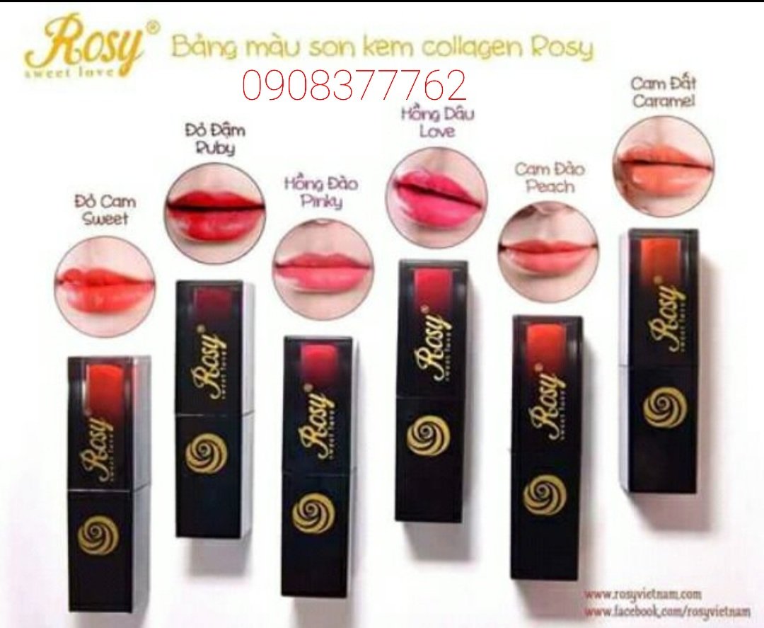 Son kem lì Rosy chính hãng