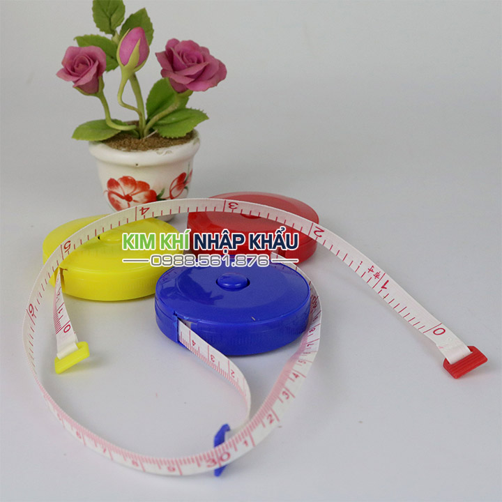 Thước dây rút mini cao cấp nhỏ gọn 1,5m – D90