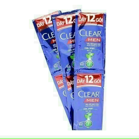 [HCM]Combo 5 Túi Dầu Gội Đầu Clear