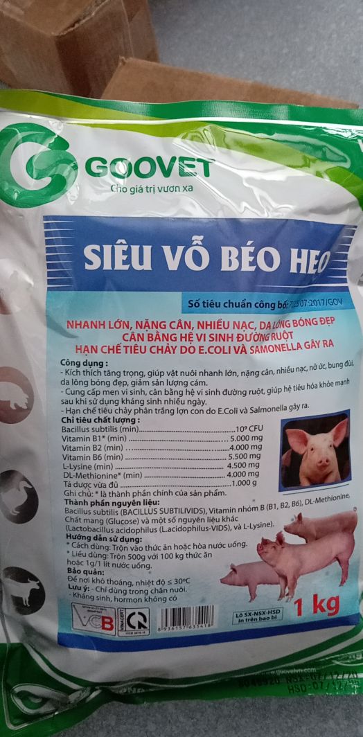 Siêu Vỗ Béo Heo 1Kg - 380