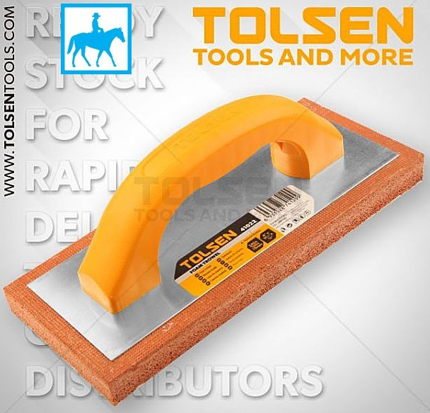 Bàn chà xốp vàng foam trowel 240mm x 100mm tolsen wadfow 41022