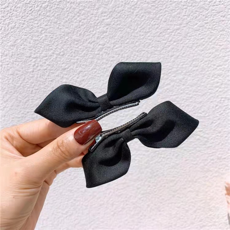 Set 2 kẹp tóc nơ đứng cực xinh cho bé nhỏ phong cách Hàn Quốc - Selenshop