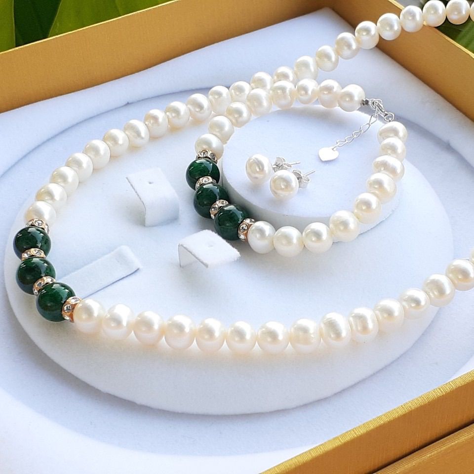 Bộ Ngọc Trai Cao Cấp Ovan 8li
