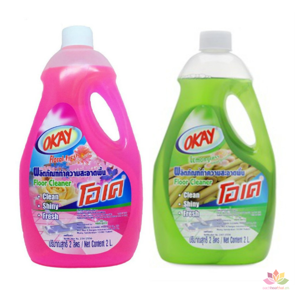 Nước lau sàn nhà Okay - 2 Lít