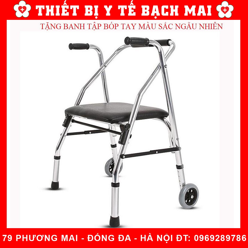 Khung Tập Đi Lucass W9 [CÓ GHẾ NGỒI - HỢP KIM NHÔM]