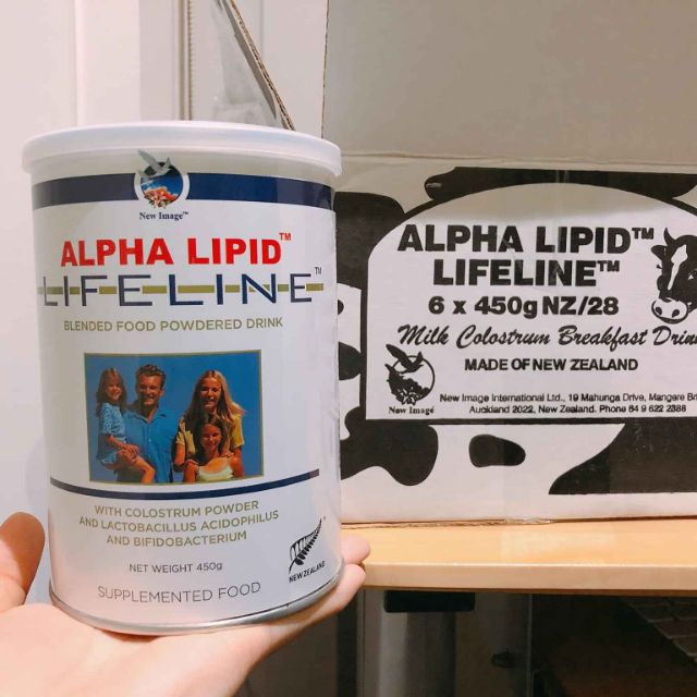Combo 1 thùng sữa alpha lipid newzeland