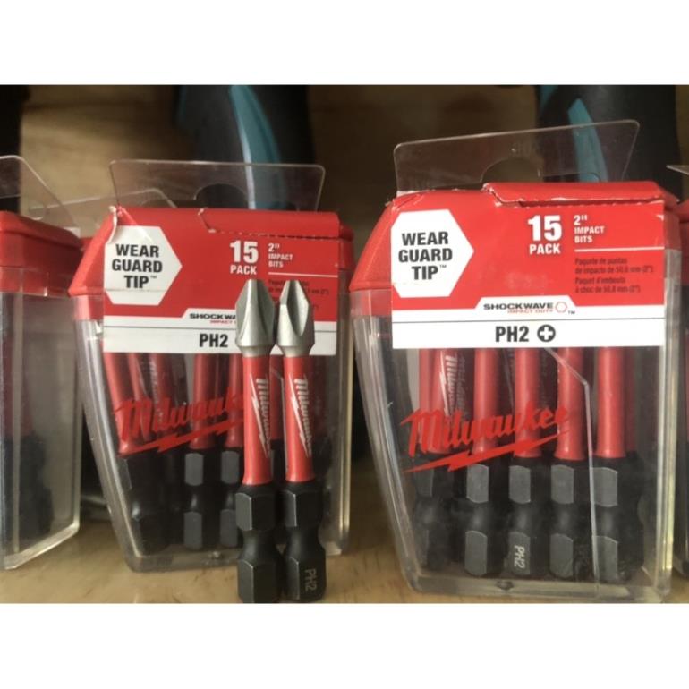 Mủi vít milwaukee ph2 hàng nhập Mỹ siêu cứng