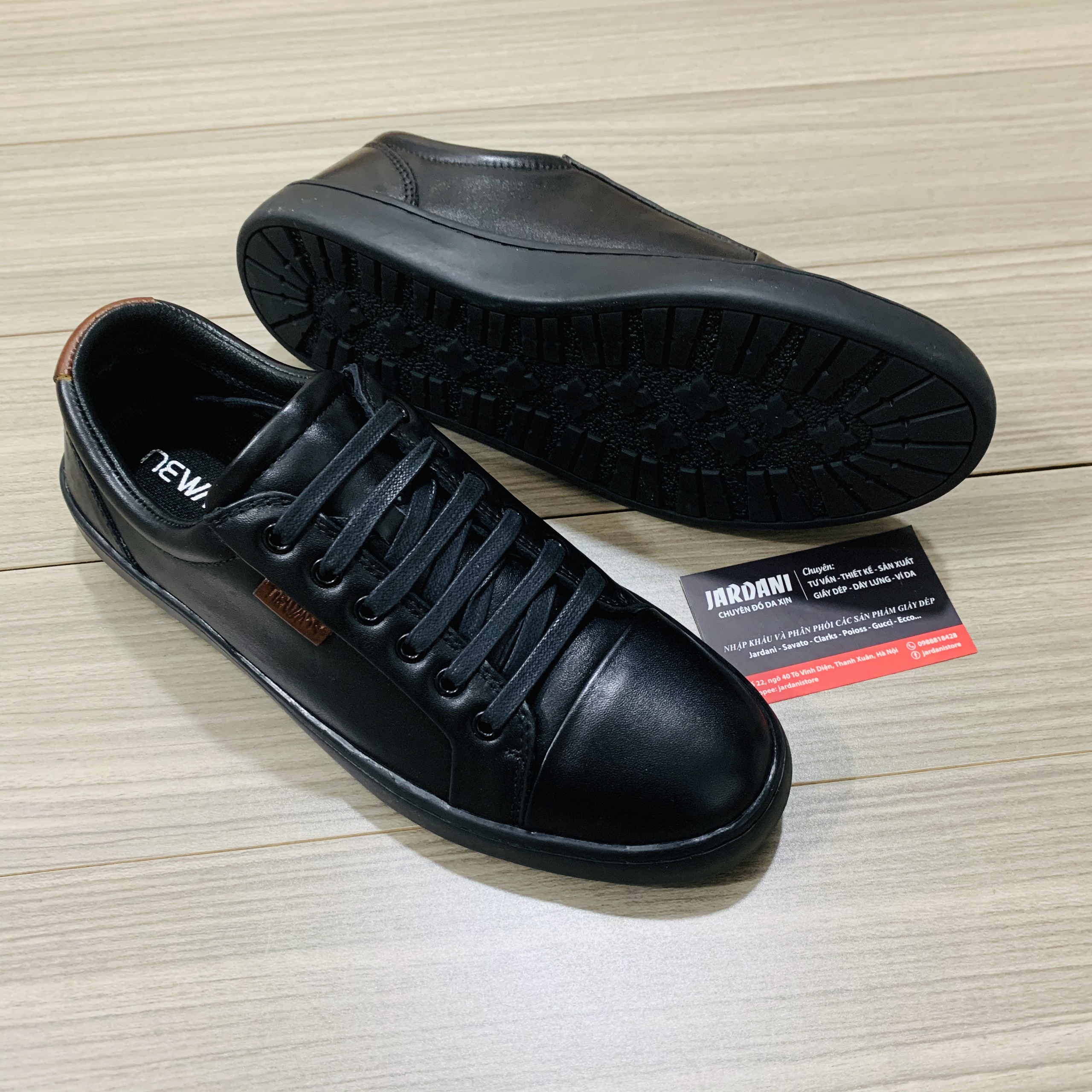 Giày Sneaker Da Thật NM - Bảo hành 24 tháng