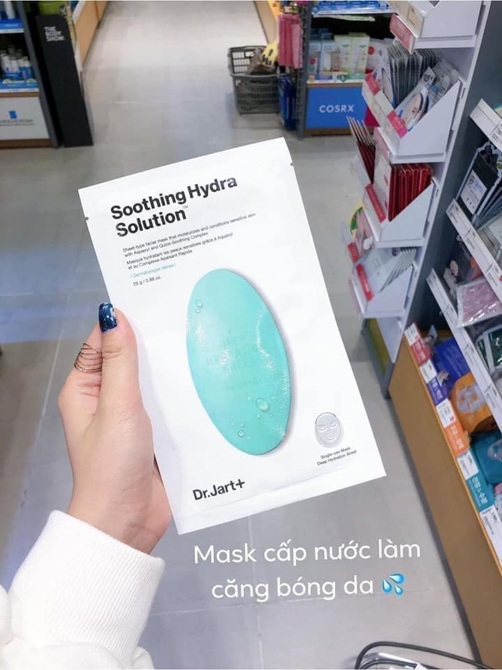 Mặt nạ Dr.Jart+ Dermask Water Jet Soothing Hydra Solution (1 miếng)